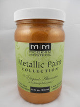 MODERN MASTERS Metallic Paint #661 Semi Opaque Tequila Gold/Qt.