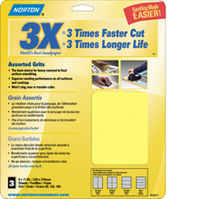 NORTON 9" X 11" 3X P180B BULK