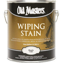 OLD MASTERS 11601 1G Maple Wiping Stain 240 VOC