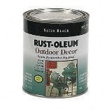 RUSTOLEUM BRANDS 7791 QT SATIN WHITE ENAMEL