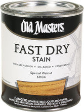 OLD MASTERS 61104 QT Special Walnut Fast Dry Wood Stain