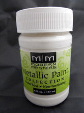 MODERN MASTERS Metallic Paint #707 Snowflake/6oz.