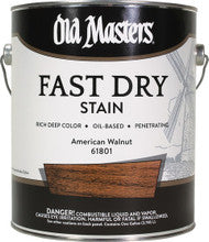 OLD MASTERS 1G American Walnut Fast Dry Wood Stain