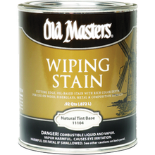 OLD MASTERS 11604 QT Maple Wiping Stain 240 VOC