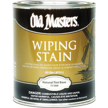 OLD MASTERS 12304 QT Fruitwood Wiping Stain 240 VOC