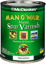 MCCLOSKEY Man-O-War Spar Varnish SATIN QT.