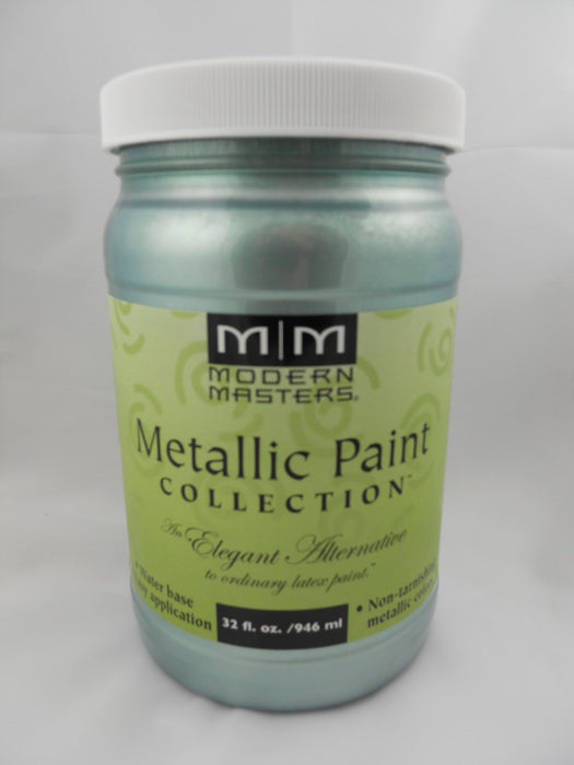 MODERN MASTERS Metallic Paint #249 Opaque Teal/6oz.