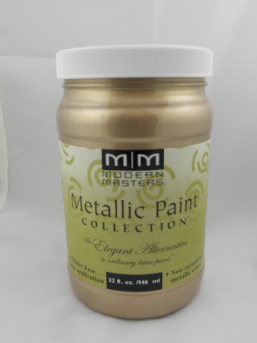 MODERN MASTERS Metallic Paint #221 Opaque Warm Silver/QT.