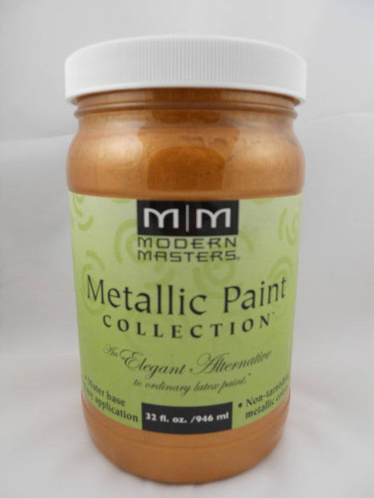 MODERN MASTERS Metallic Paint # 661 Semi Opaque Tequila Gold/6oz.