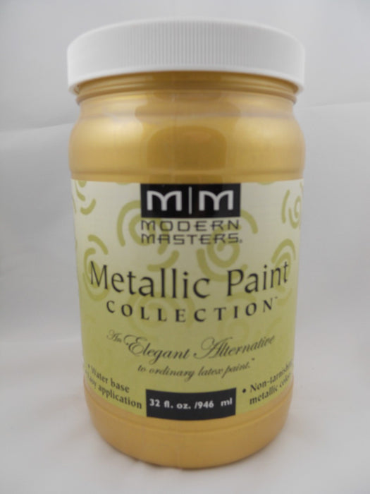 MODERN MASTERS Metallic Paint # 660 Semi Opaque Pharaohs Gold/6oz.