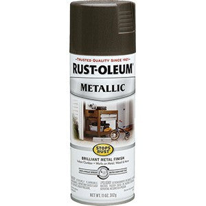 RUSTOLEUM BRANDS 7272 SP DARK BRONZE METALLIC SPRAY FINISH (6 PACK)