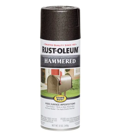 RUSTOLEUM BRANDS 7218 SP DK BZ HAMMERED FINISH (6 PACK)