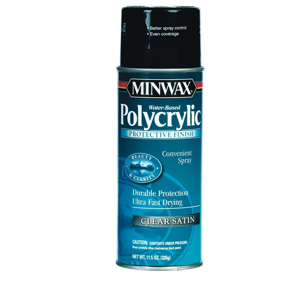 Minwax 33333 11.5 oz. Satin Polycrylic Spray