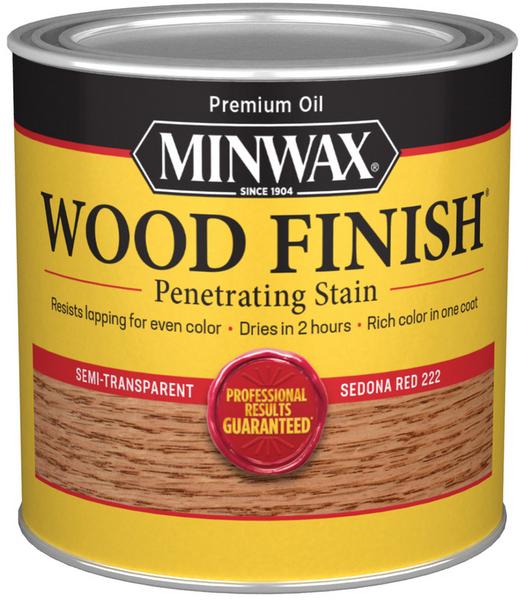 Minwax 22220 .5Pt Sedona Red 222 Stain