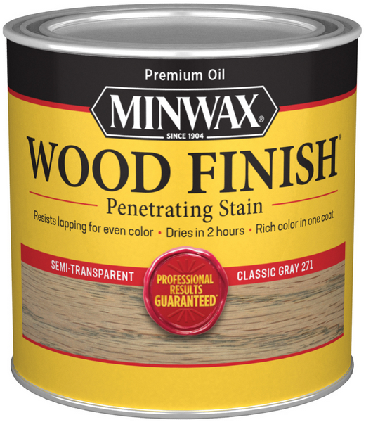 Minwax 22761 .5Pt Classic Gray 271 Stain