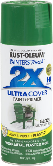 GLOSS MEADOW GREEN PAINTER'S TOUCH  2 X ULTRA (6 PACK)