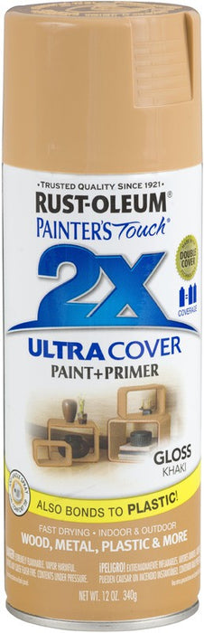 GLOSS KHAKI PAINTER'S TOUCH  2 X ULTRA (6 PACK)