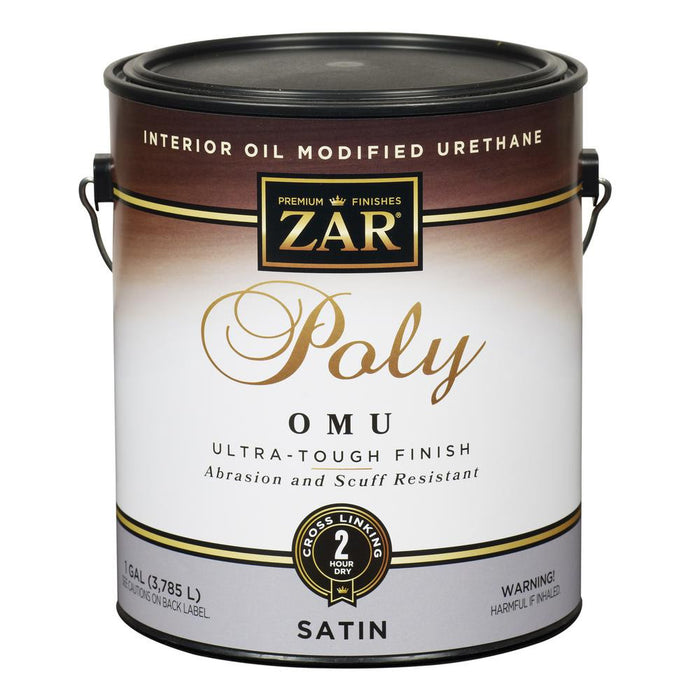 ZAR 1QT SATIN Ultra Max Oil Modified Polyurethane