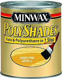 Minwax 21380 .5Pt Satin Bombay Mahogany 380 Polyshades