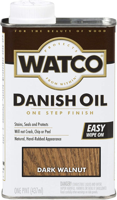 WATCO 65831 1G Dark Walnut Danish Oil