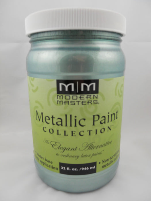 MODERN MASTERS Metallic Paint #249 Opaque Teal/QT.