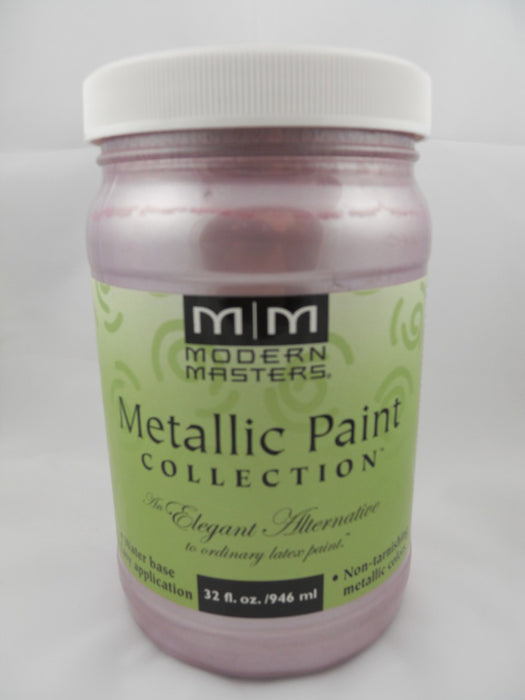 MODERN MASTERS Metallic Paint #246 Opaque Rose/6oz.