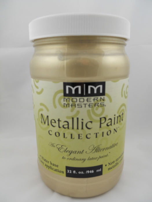 MODERN MASTERS Metallic Paint #206 Opaque Champagne/QT.