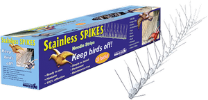 BIRD-X STS-10-R 10' Stainless Bird Spikes
