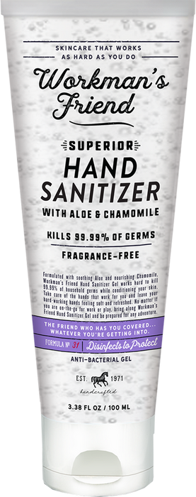 Crown WF.HSG.D.T.123 3.38oz Gel Hand Sanitizer