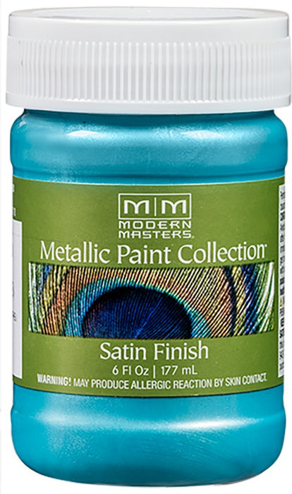 Modern Masters ME79106 6oz Metallic Paint Glacier Blue