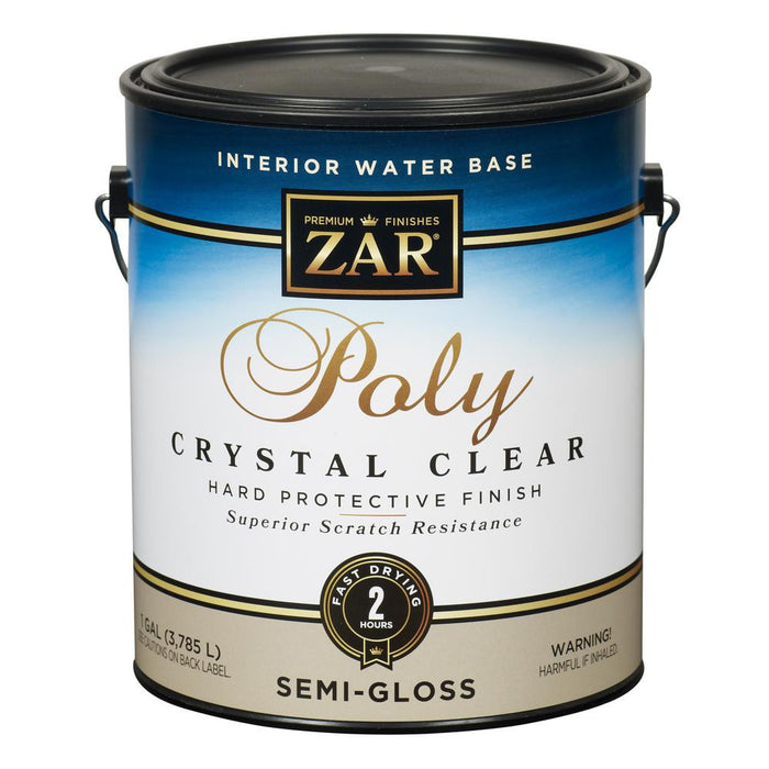 ZAR 1G Semi Gloss AQUA Water Based Polyurethane