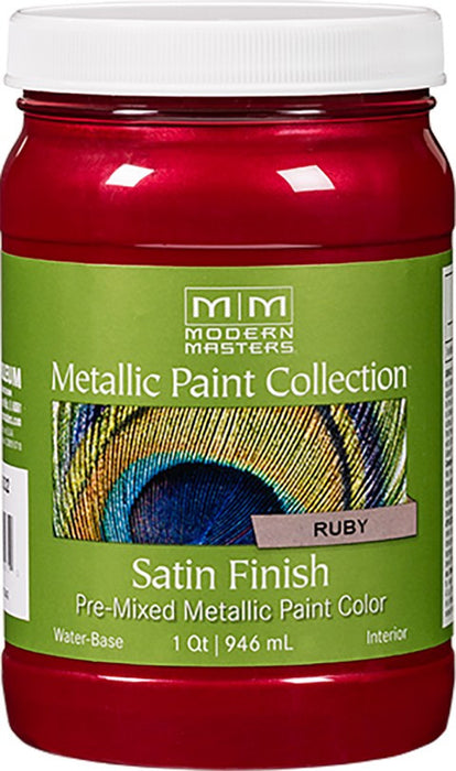 Modern Masters ME79532 32oz Metallic Paint Ruby